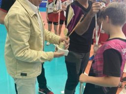 Rok szkolny 2022-2023 - 66 - IV miejsce w Finale Wojewódzkim Igrzysk Dzieci w siatkówce